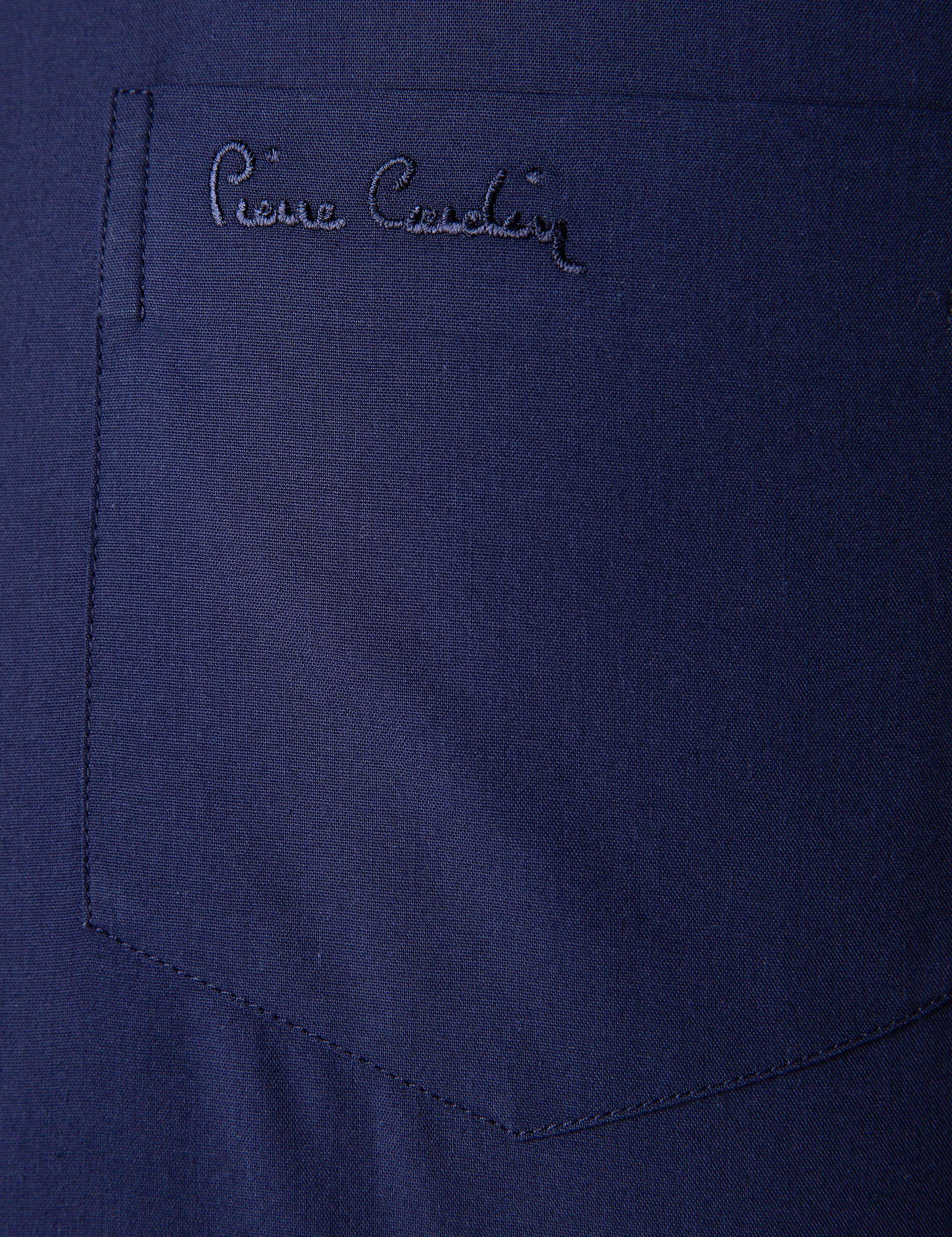 Lacivert Regular Fit Uzun Kollu Basic Gömlek