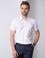 Beyaz Regular Fit Kısa Kollu Gömlek