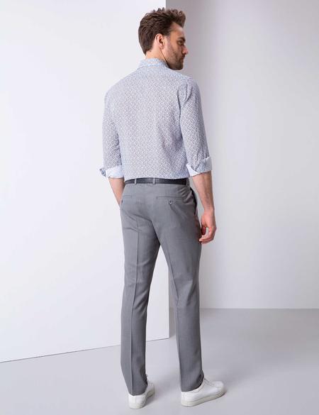 Gri Slim Fit Pantolon - 50205338019