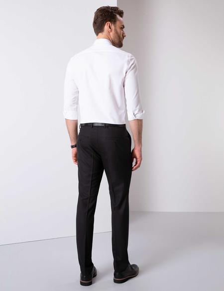 Siyah Ekstra Slim Fit Pantolon - 50205339008