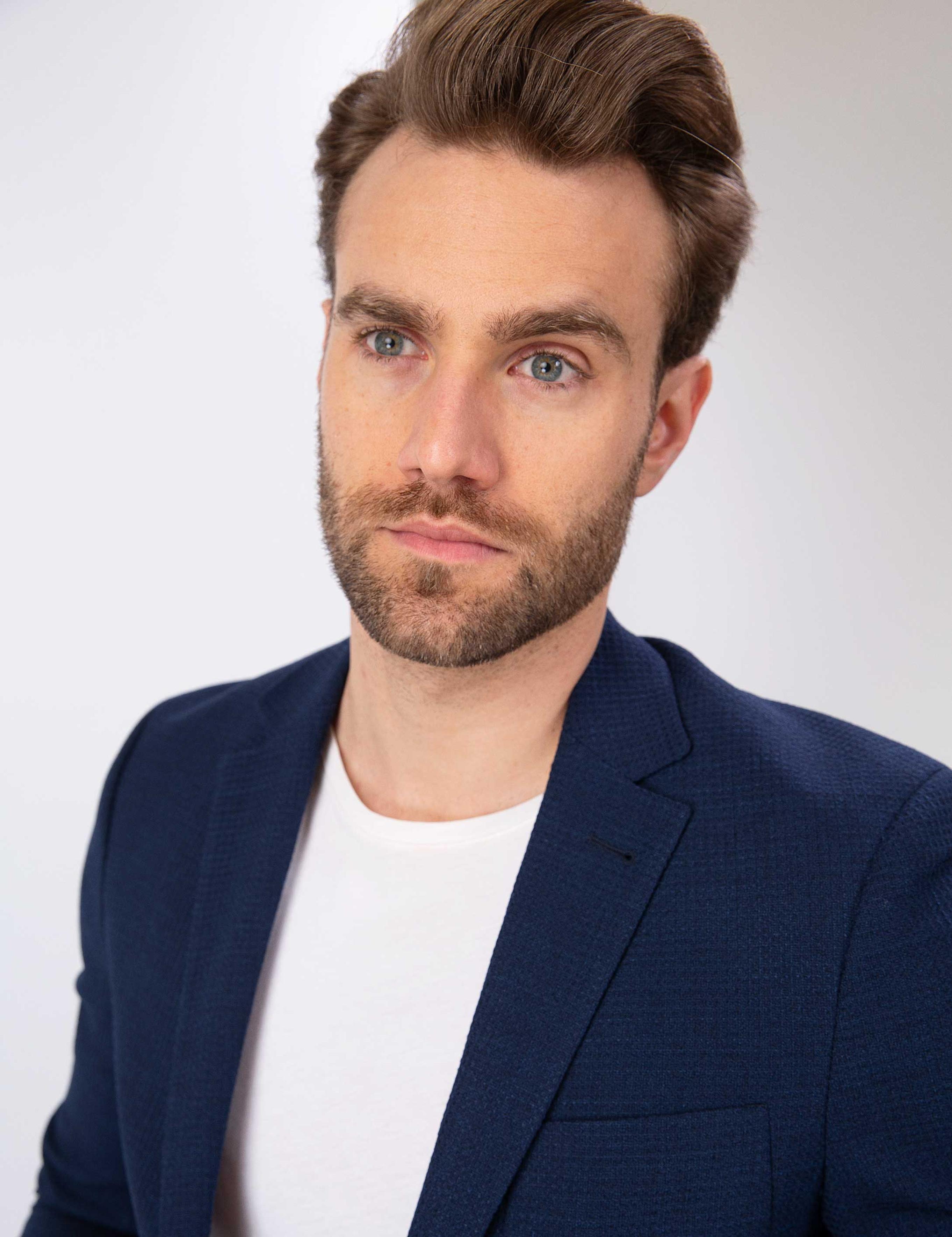 Lacivert Slim Fit Ceket