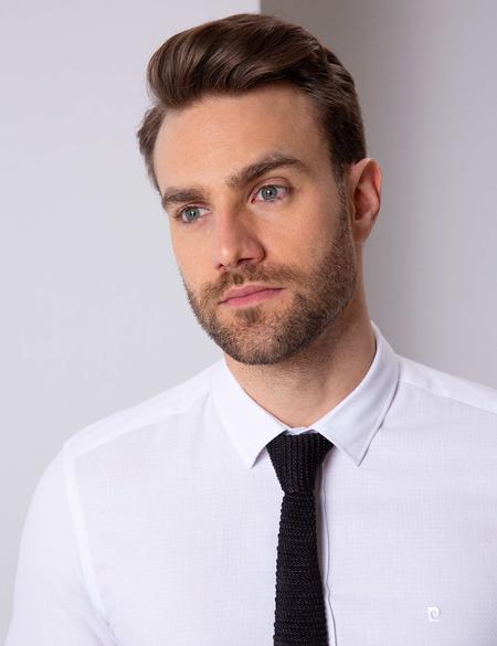 Beyaz Slim Fit Gömlek - 50206163012