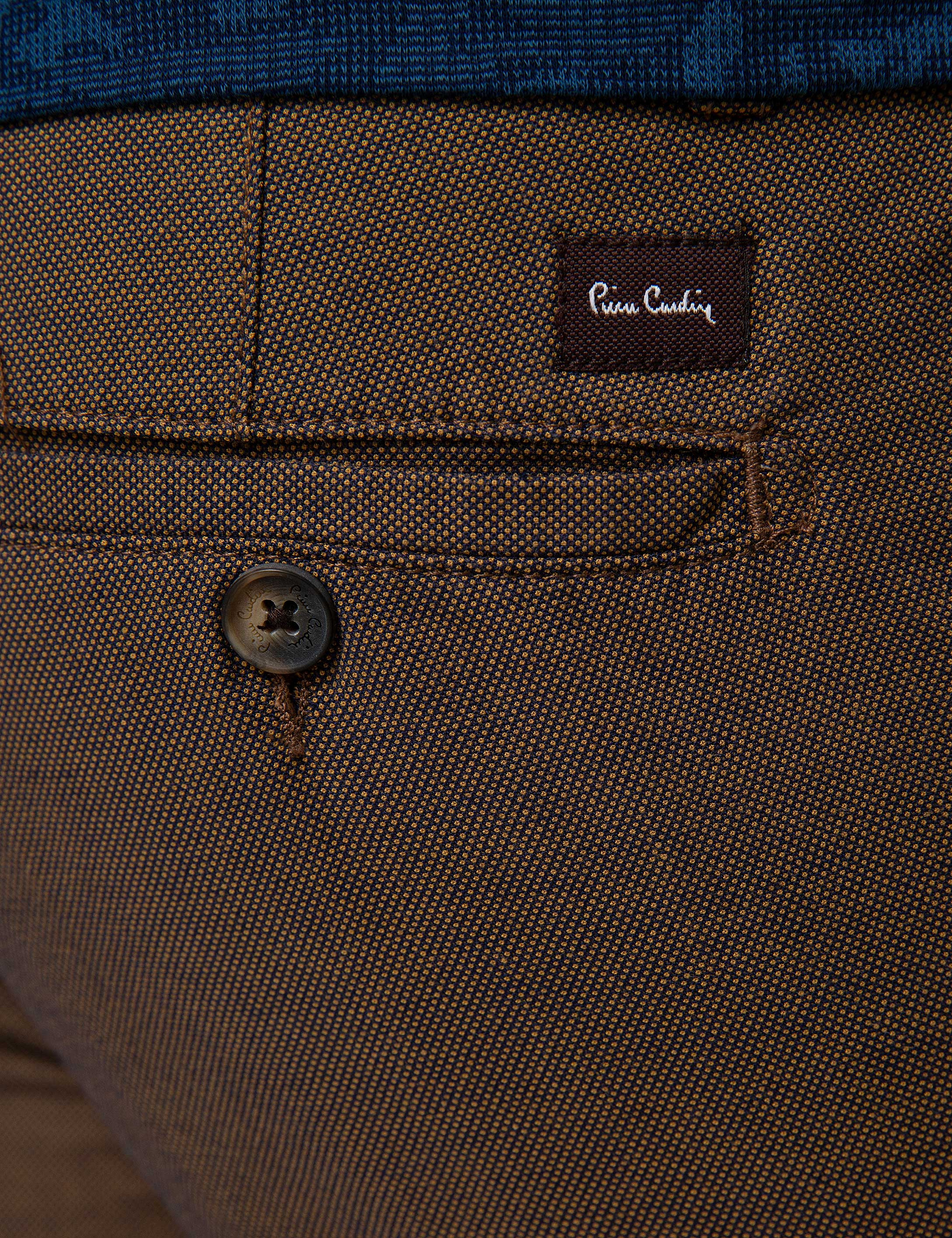Camel Slim Fit Chino Pantolon - Image 4
