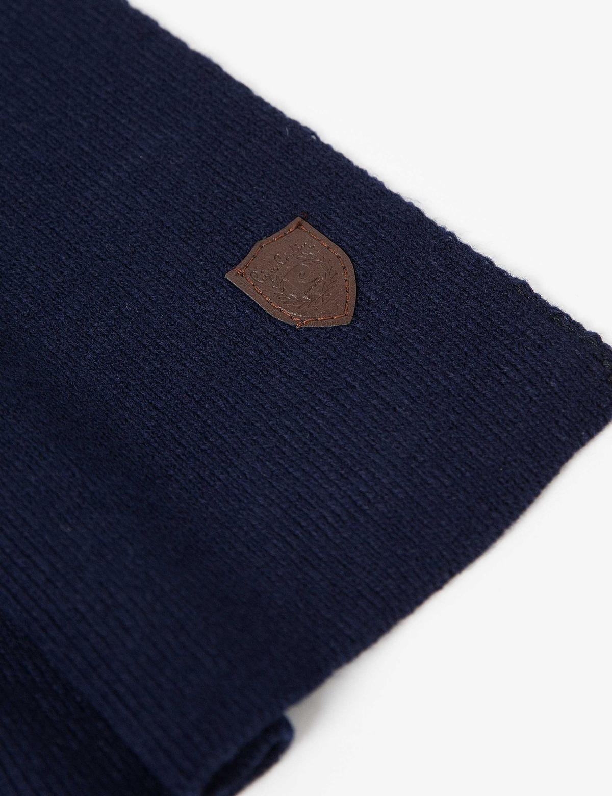 Lacivert Kaşkol Bere Eldiven Takım - 50193269002