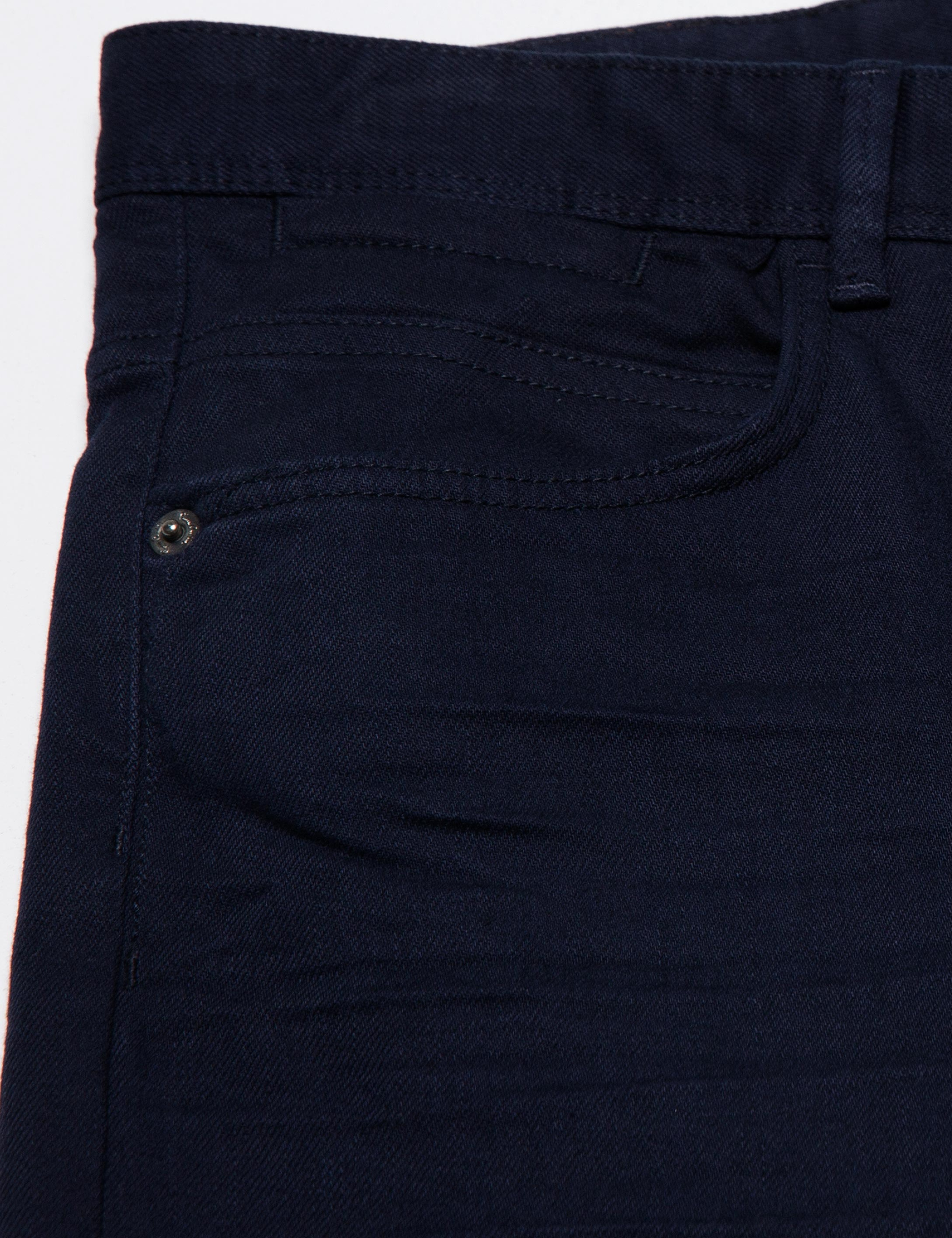 Lacivert Slim Fit Chino Pantolon - Image 4