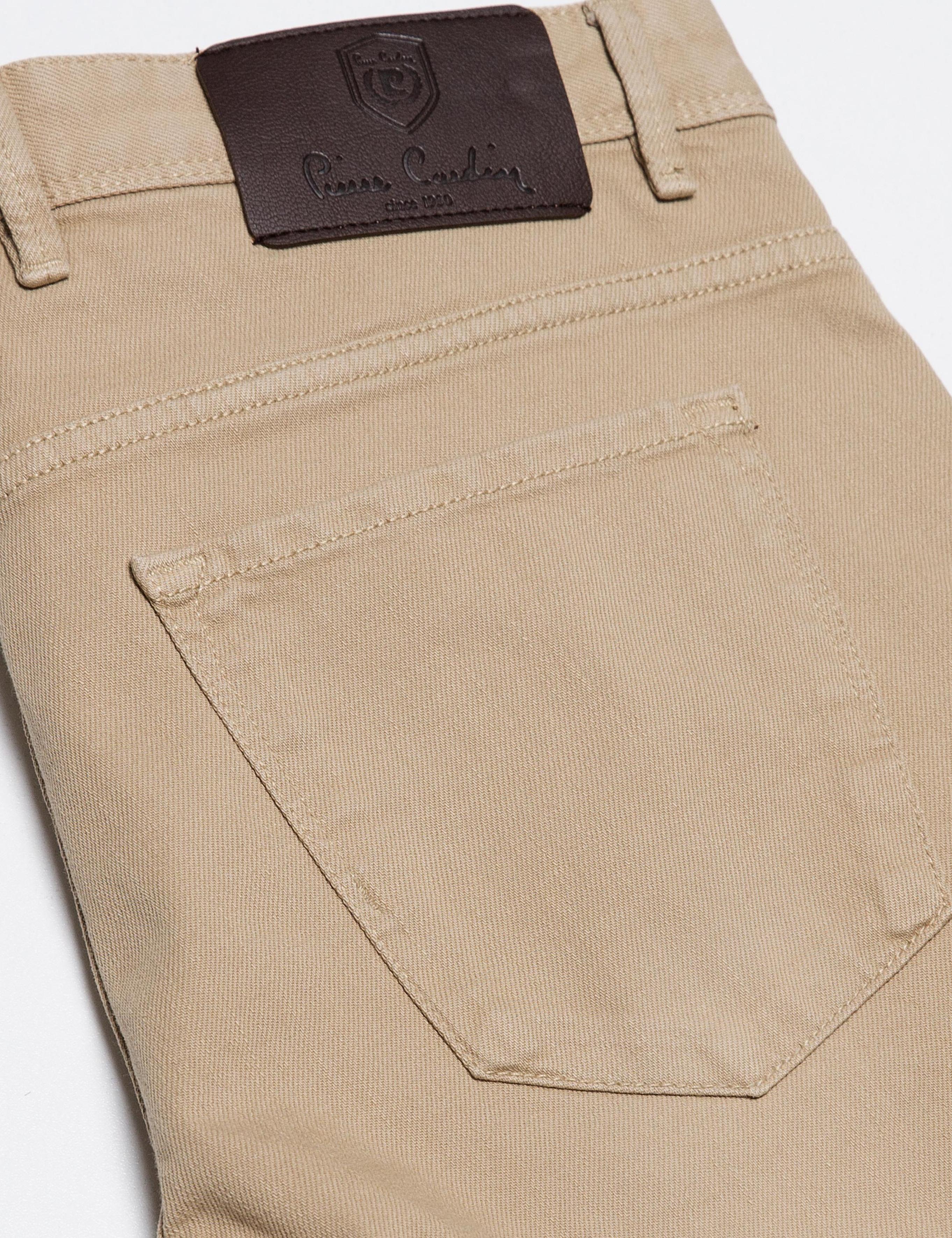 Camel Slim Fit Chino Pantolon