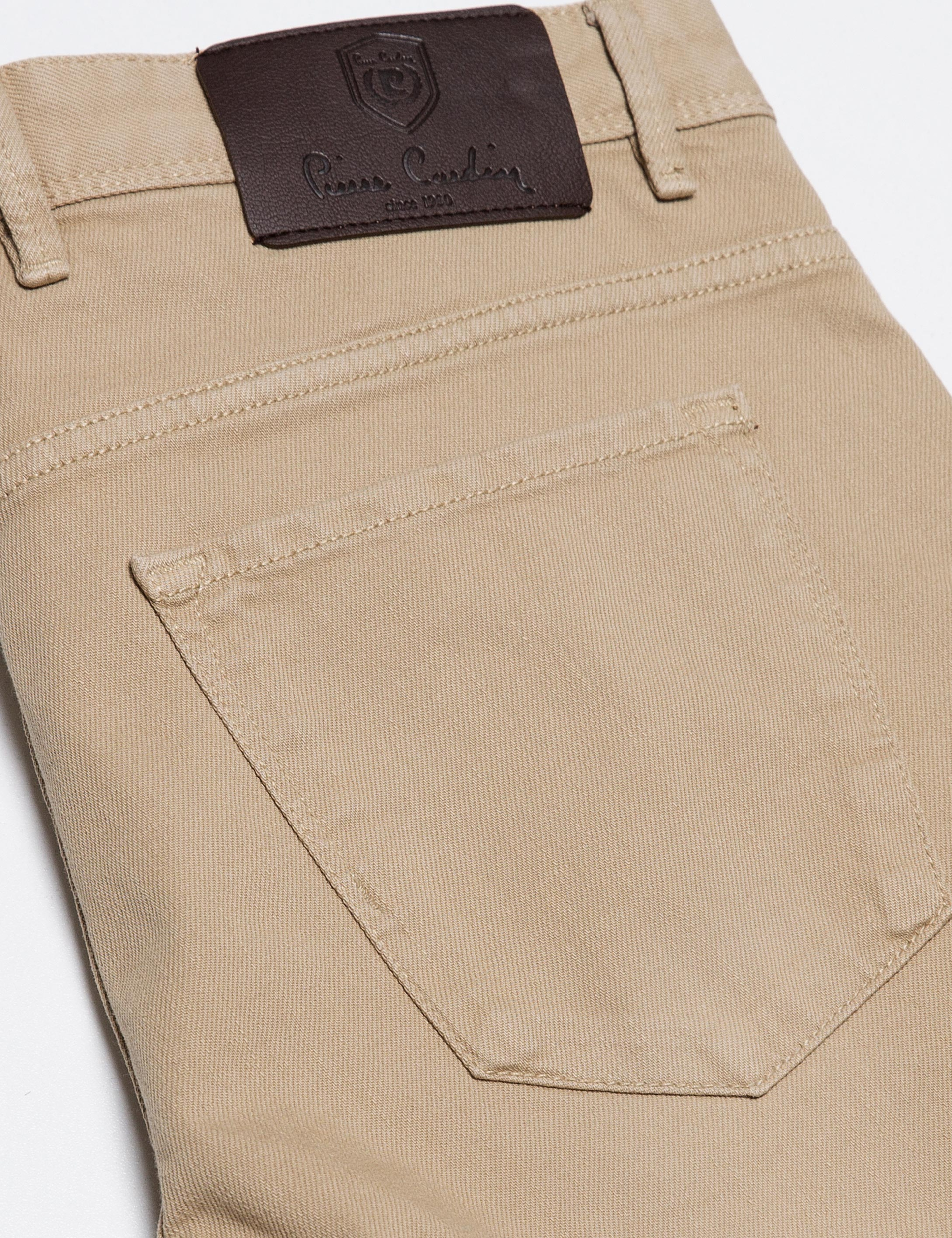 Camel Slim Fit Chino Pantolon - Image 2
