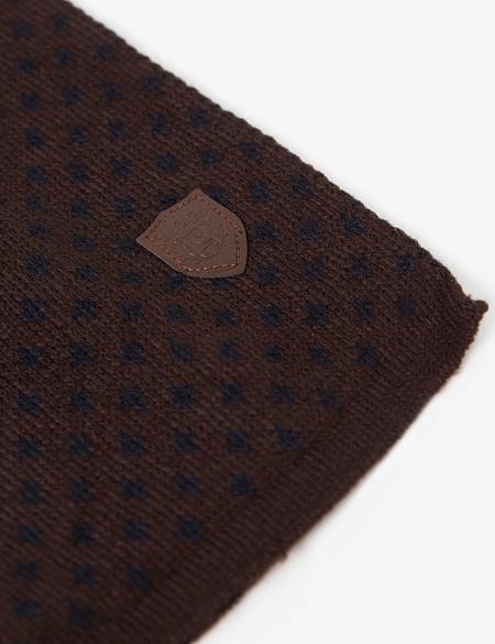 Kahverengi Kaşkol Bere Eldiven Takım - 50193291003