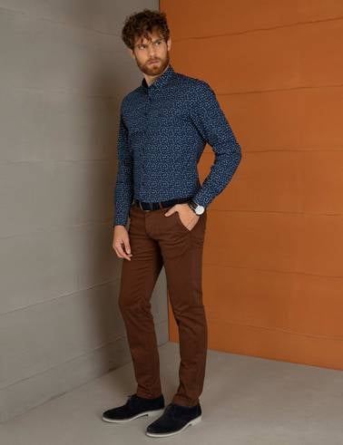 Taba Slim Fit Chino Pantolon
