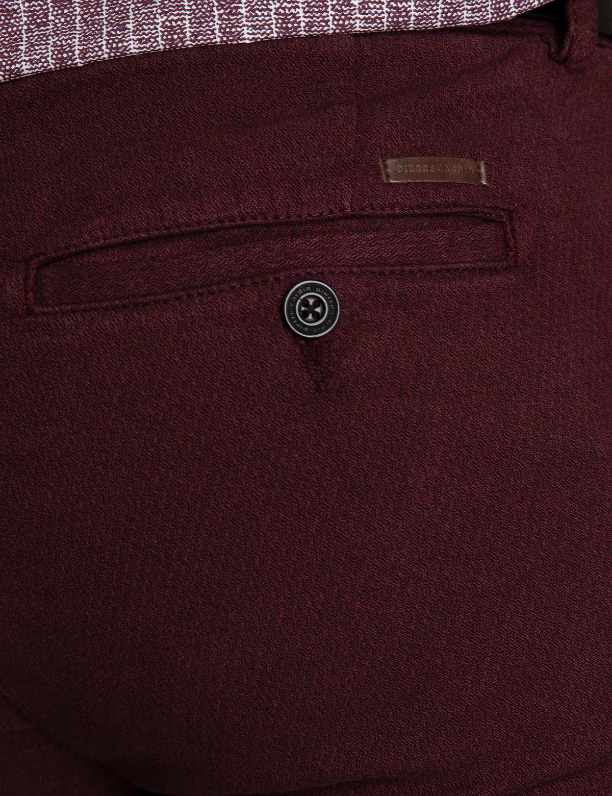 Bordo Slim Fit Chino Pantolon - 50193716043