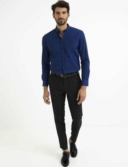 Saks Mavi Slim Fit Gömlek - 50195913007