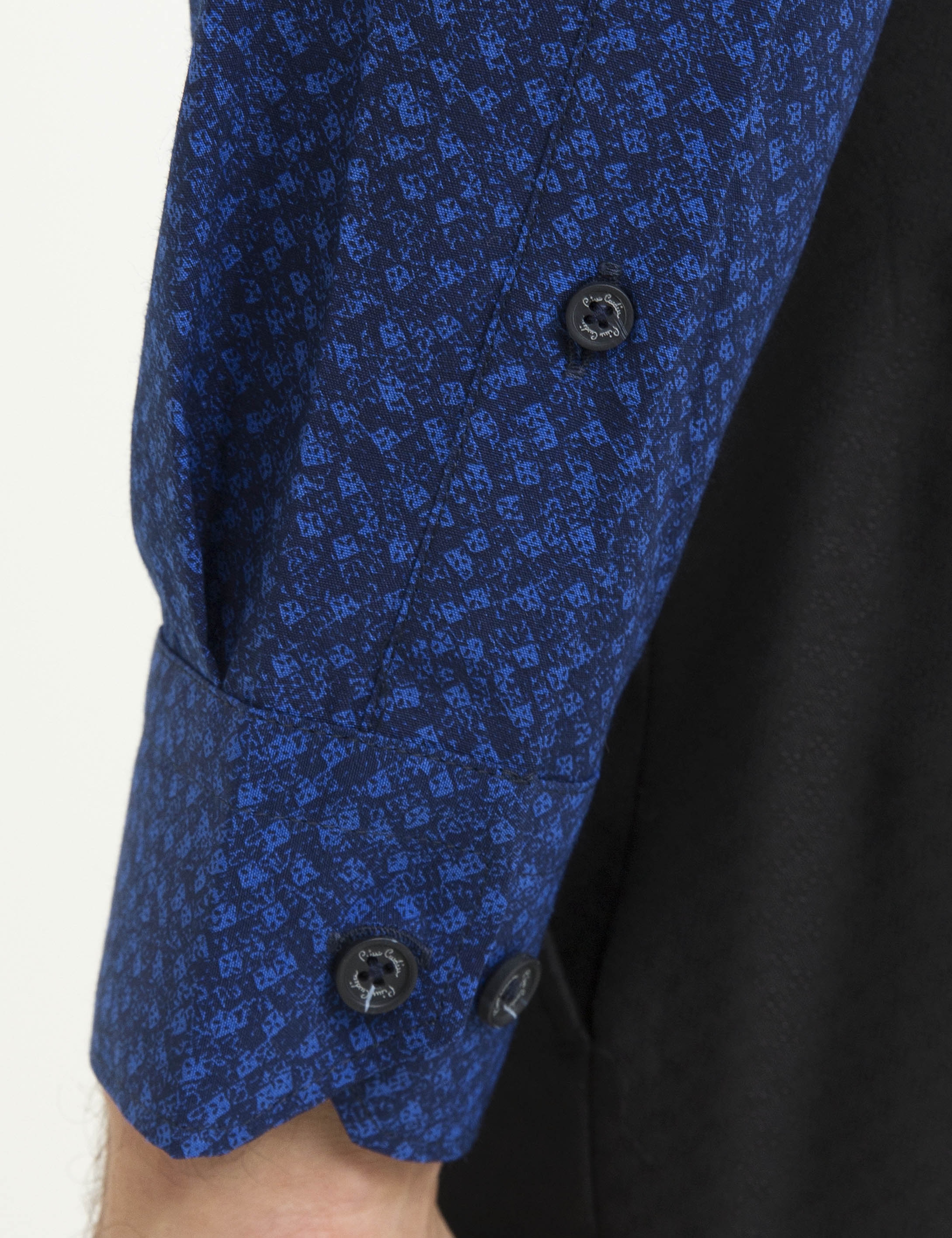 Saks Mavi Slim Fit Gömlek - Image 4