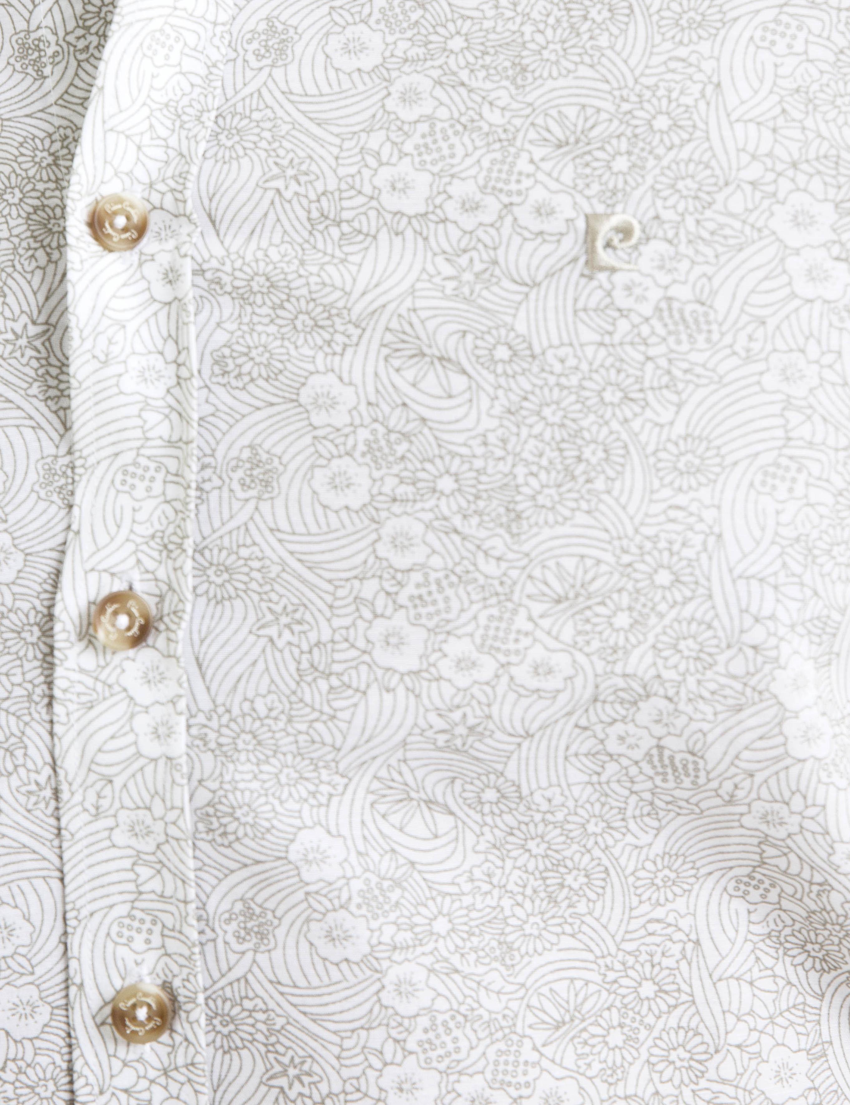 Bej Slim Fit Gömlek