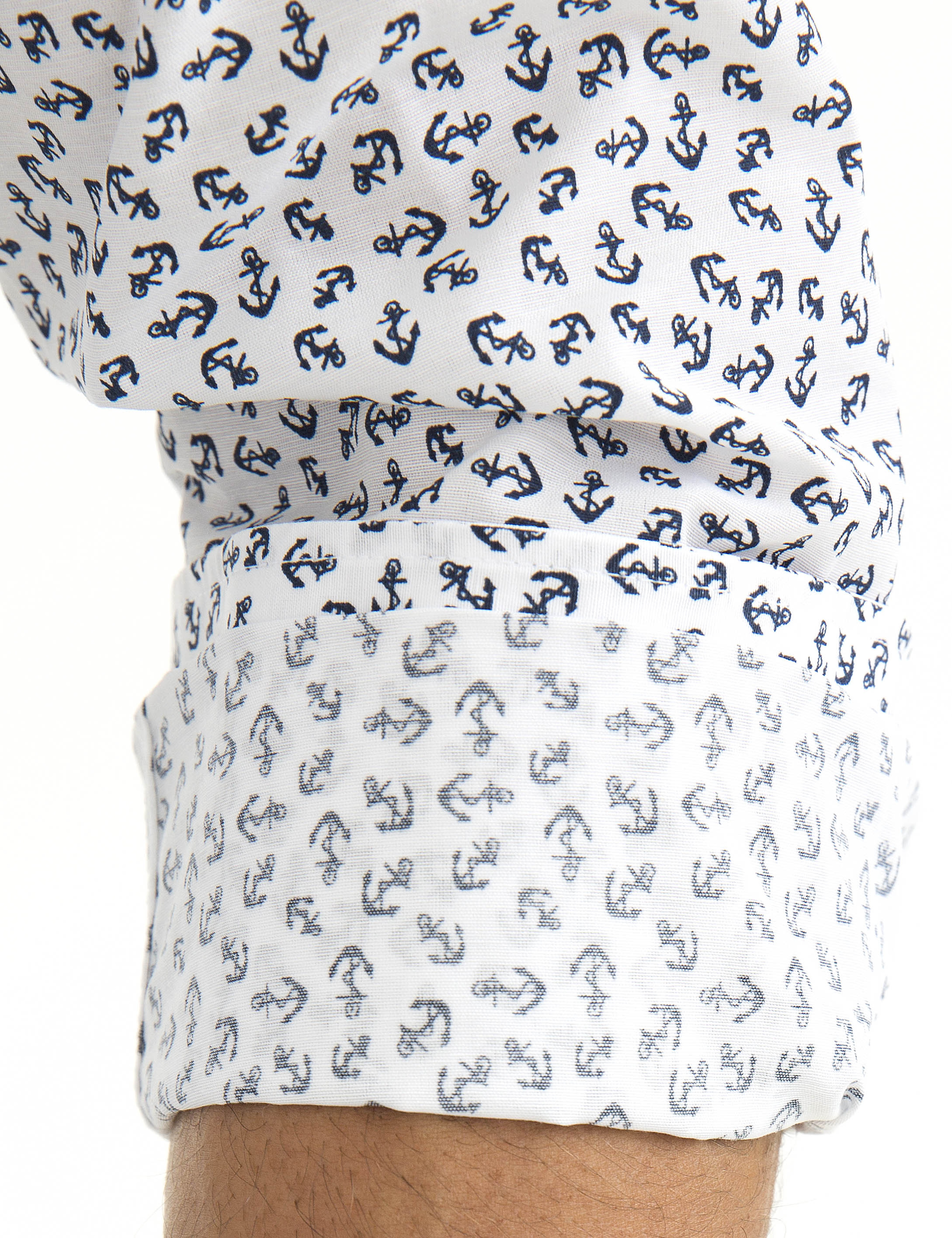 Beyaz Slim Fit Gömlek - Image 4
