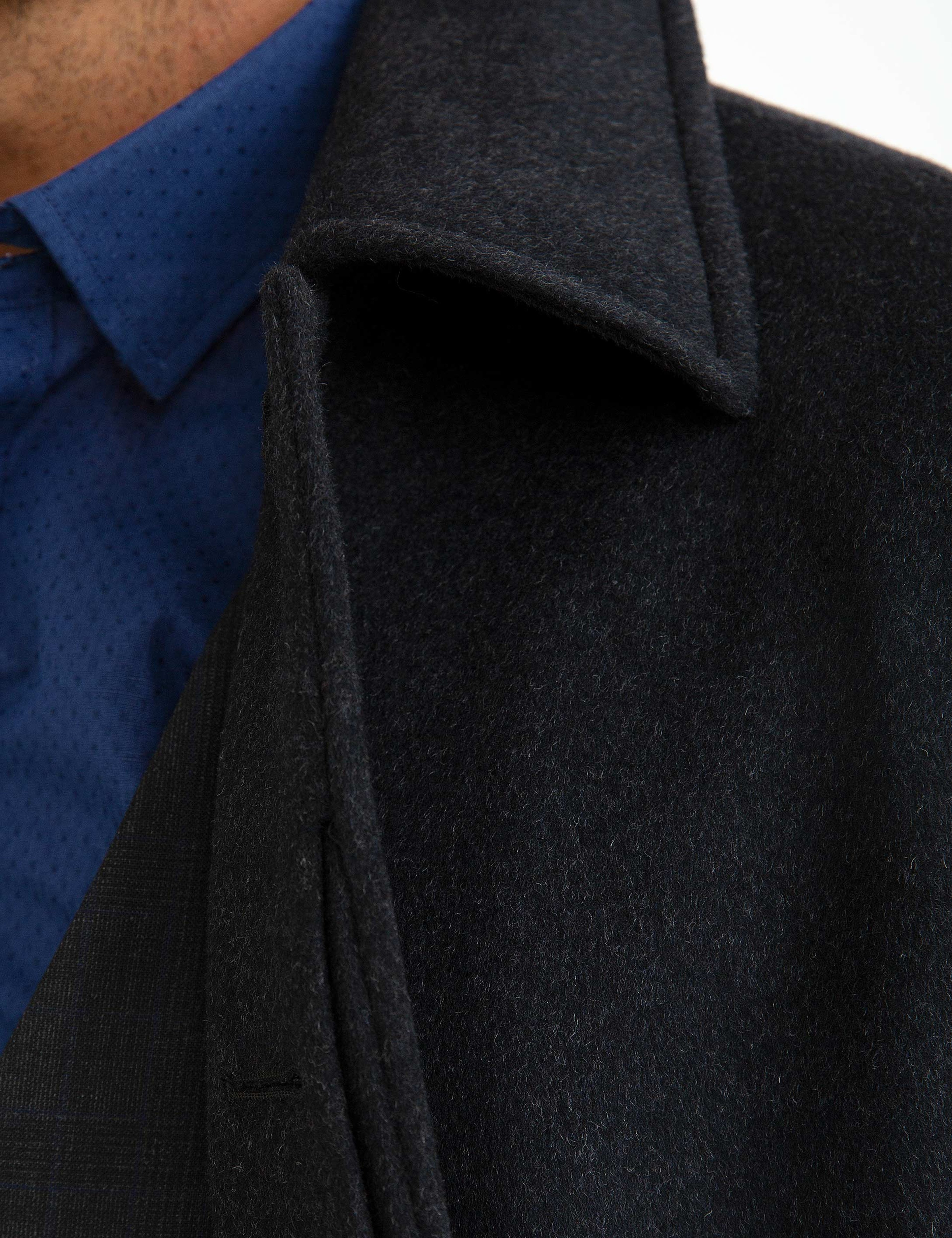 Antrasit Slim Fit Kaban - Image 4