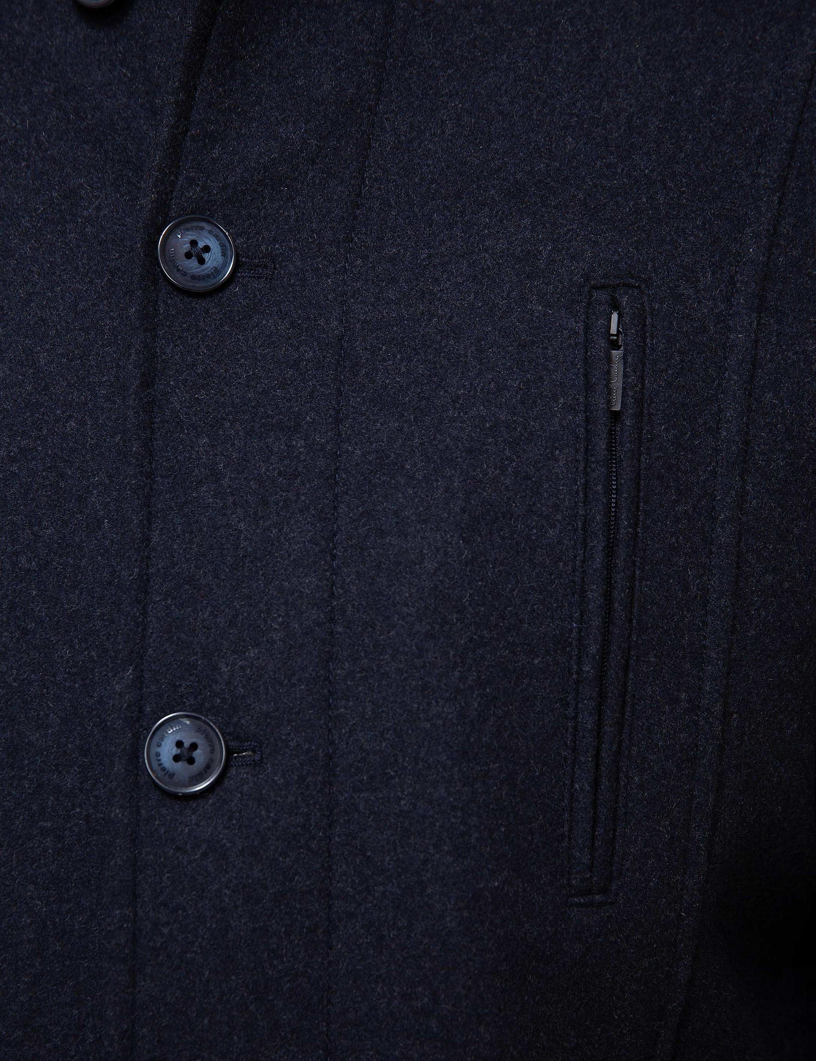 Açık Lacivert Slim Fit Palto