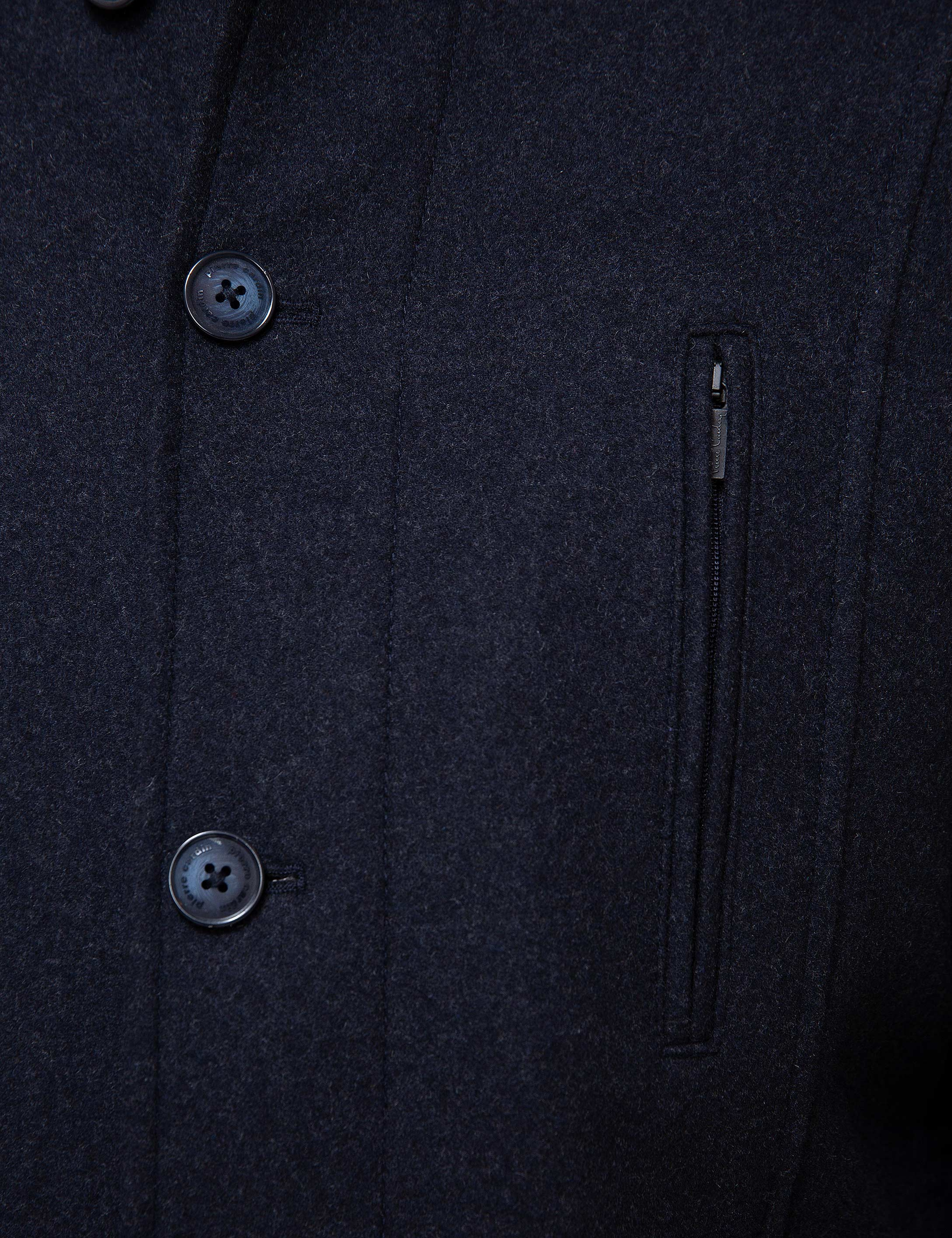 Açık Lacivert Slim Fit Palto