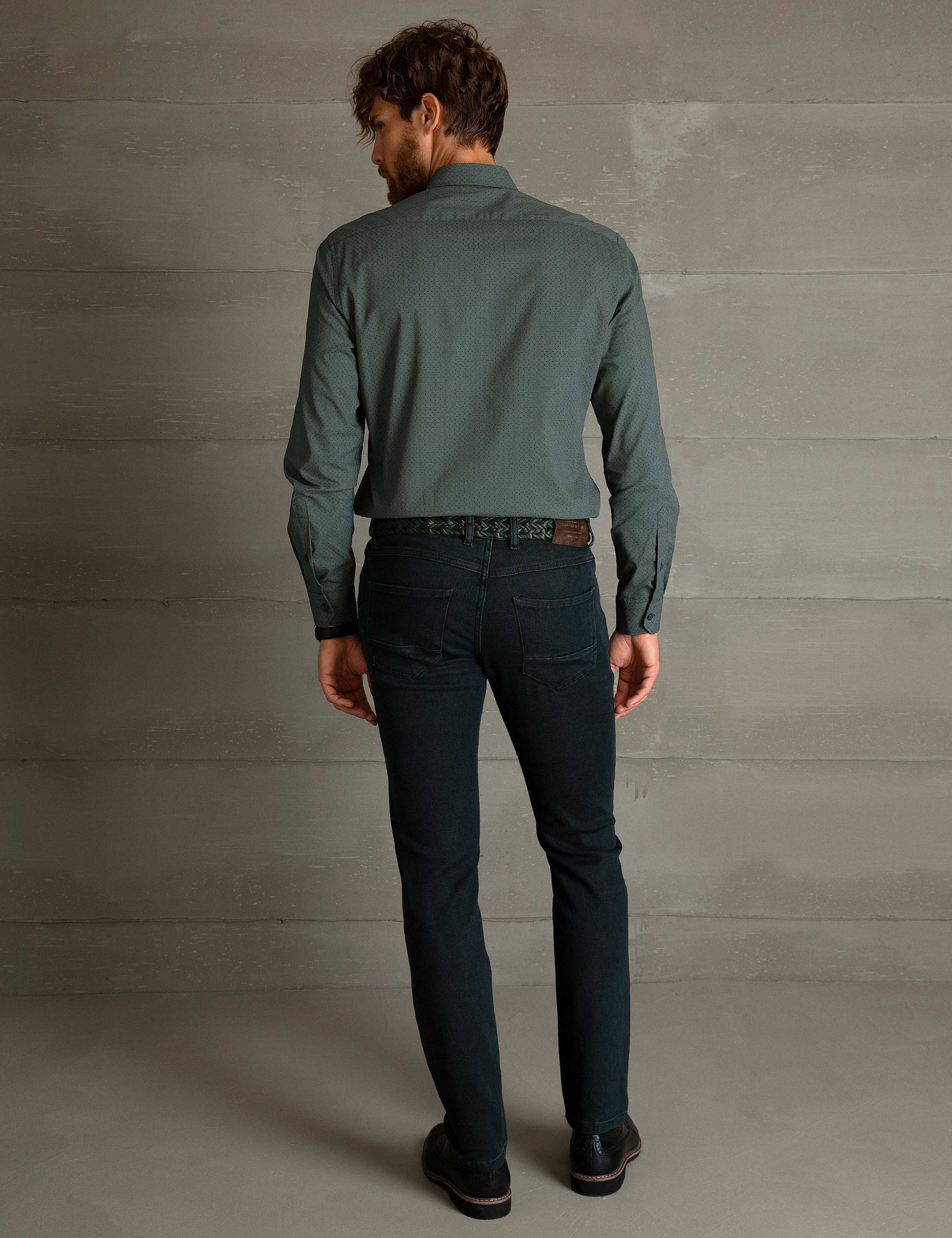 Haki Denim Pantolon - Image 3