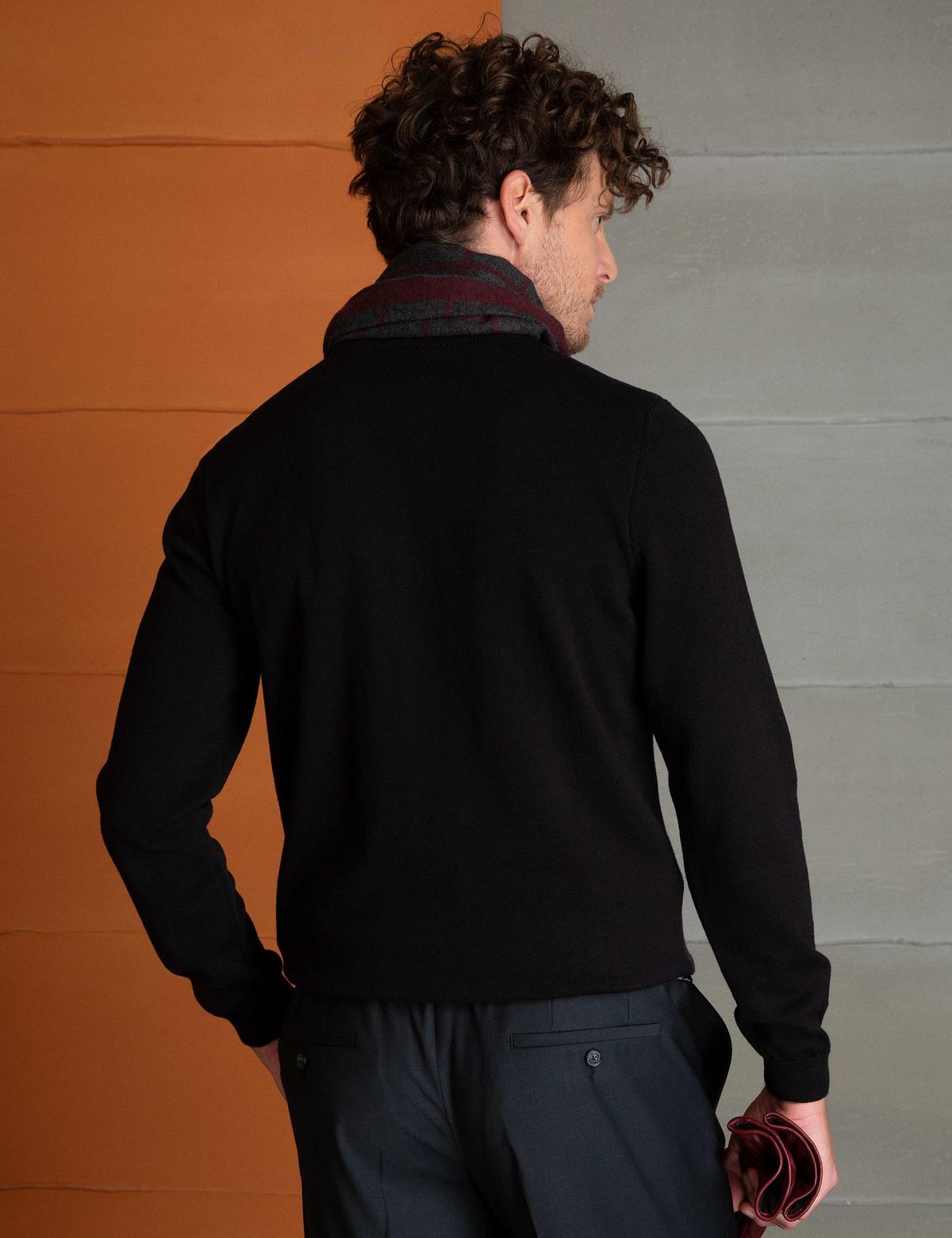 Siyah Triko Kazak - 50197163019