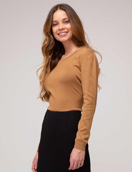 Kahverengi Triko Kazak - 50197181019