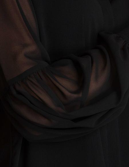 Siyah Comfort Fit Uzun Kollu Gömlek - 50197189043