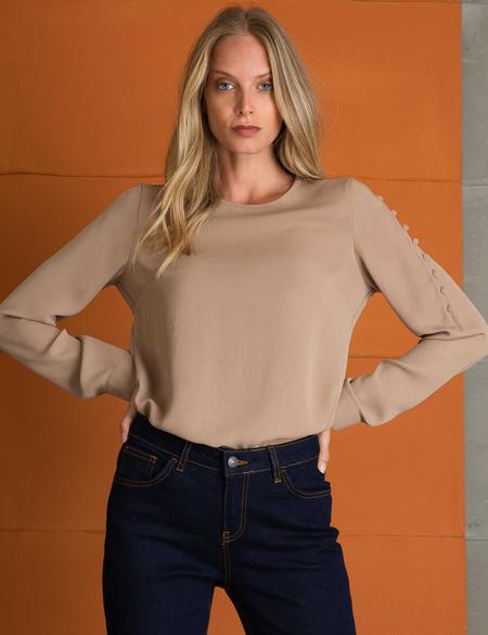 Camel Uzun Kollu Gömlek - 50197206003