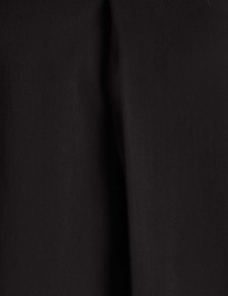 Siyah Oversize Bluz - 50197219020