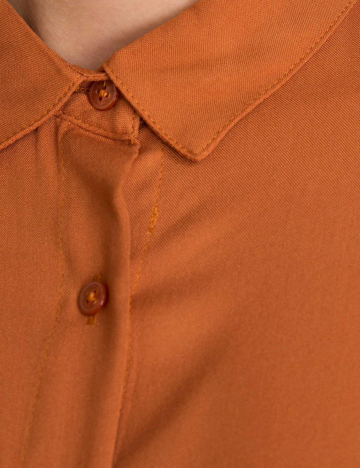 Kiremit Regular Fit Uzun Kollu Gömlek - 50197226073