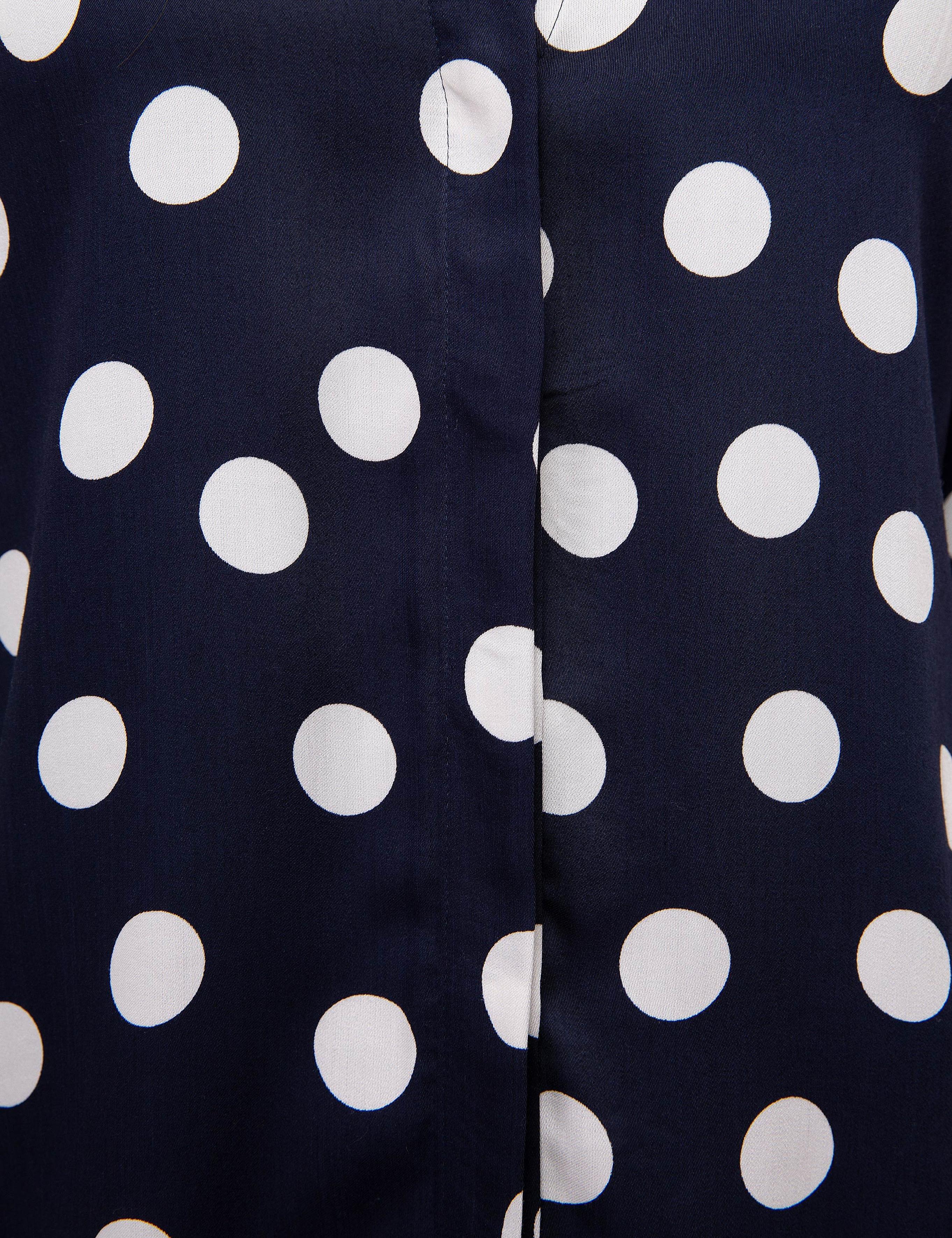 Lacivert Slim Fit Uzun Kollu Gömlek