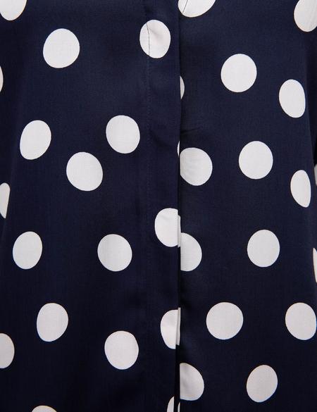 Lacivert Slim Fit Uzun Kollu Gömlek - 50197228010