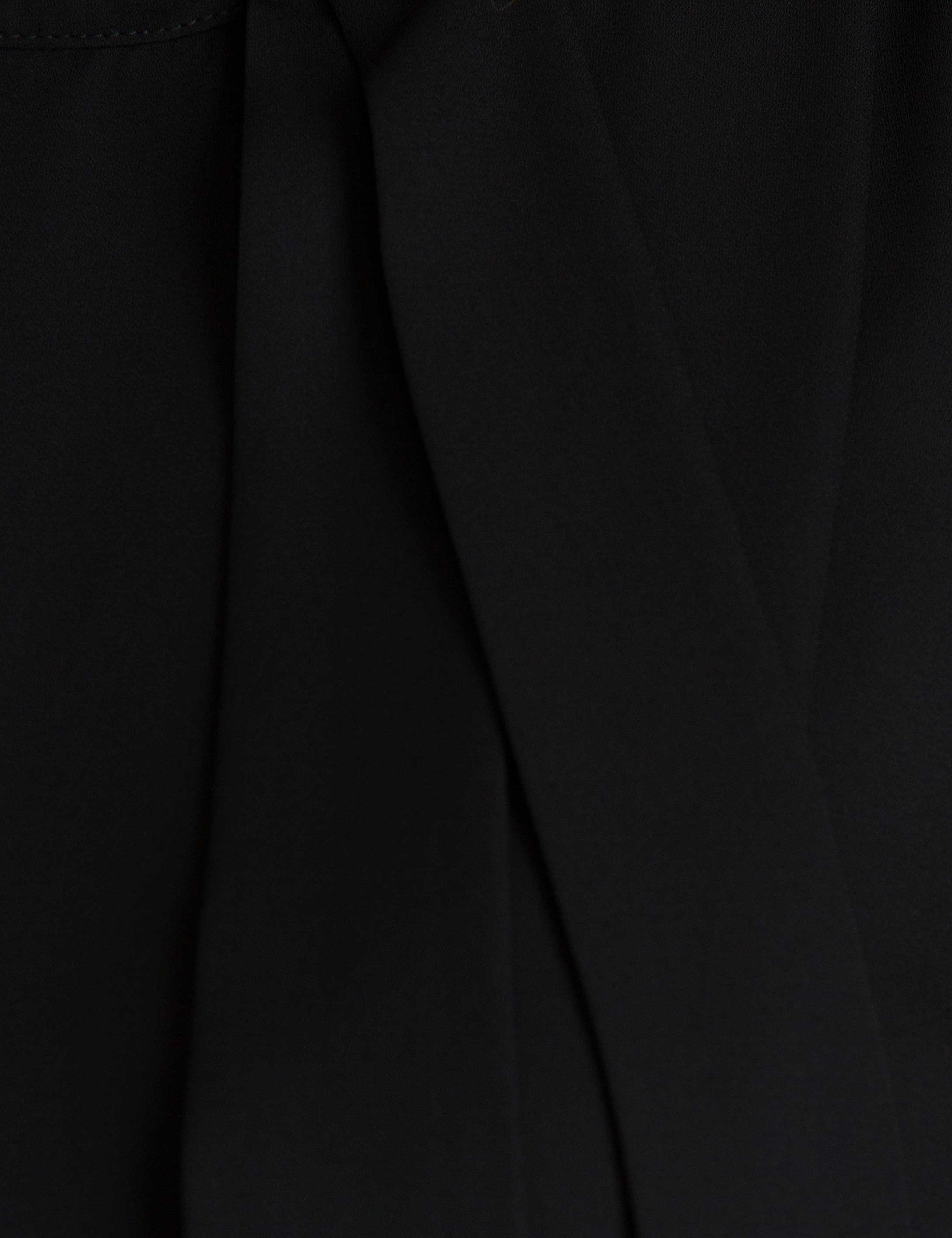 Siyah Regular Fit Bluz