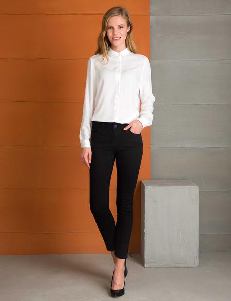 Ekru Comfort Fit Uzun Kollu Gömlek - 50197267049