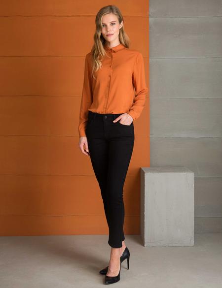 Kiremit Comfort Fit Uzun Kollu Gömlek - 50197267080