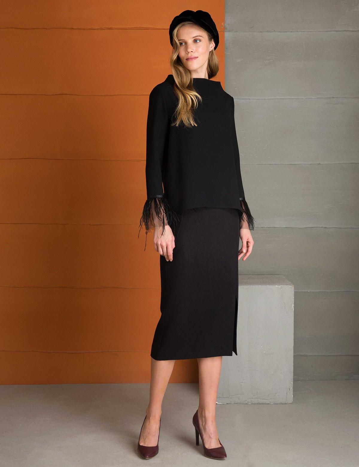 Siyah Bluz - 50197272003