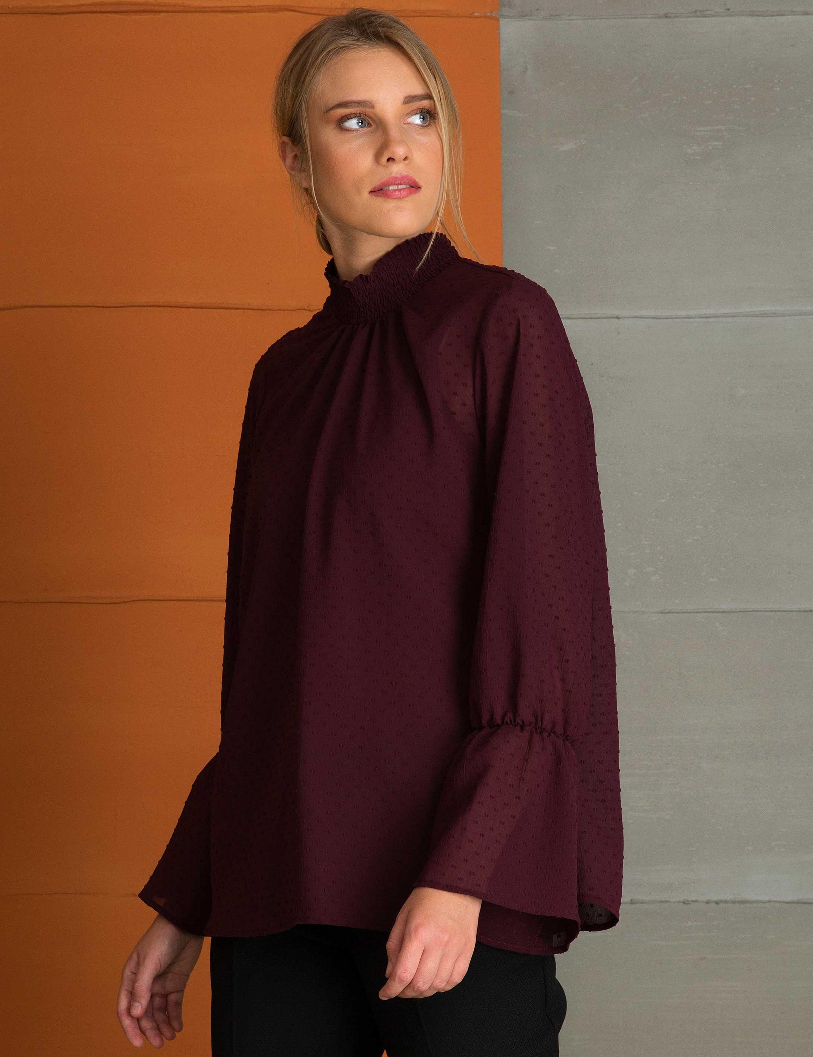 Bordo Comfort Fit Bluz