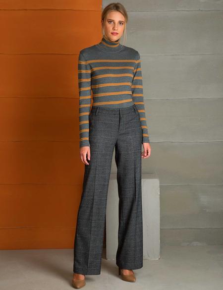 Siyah Flare Fit Kumaş Pantolon - 50197297005