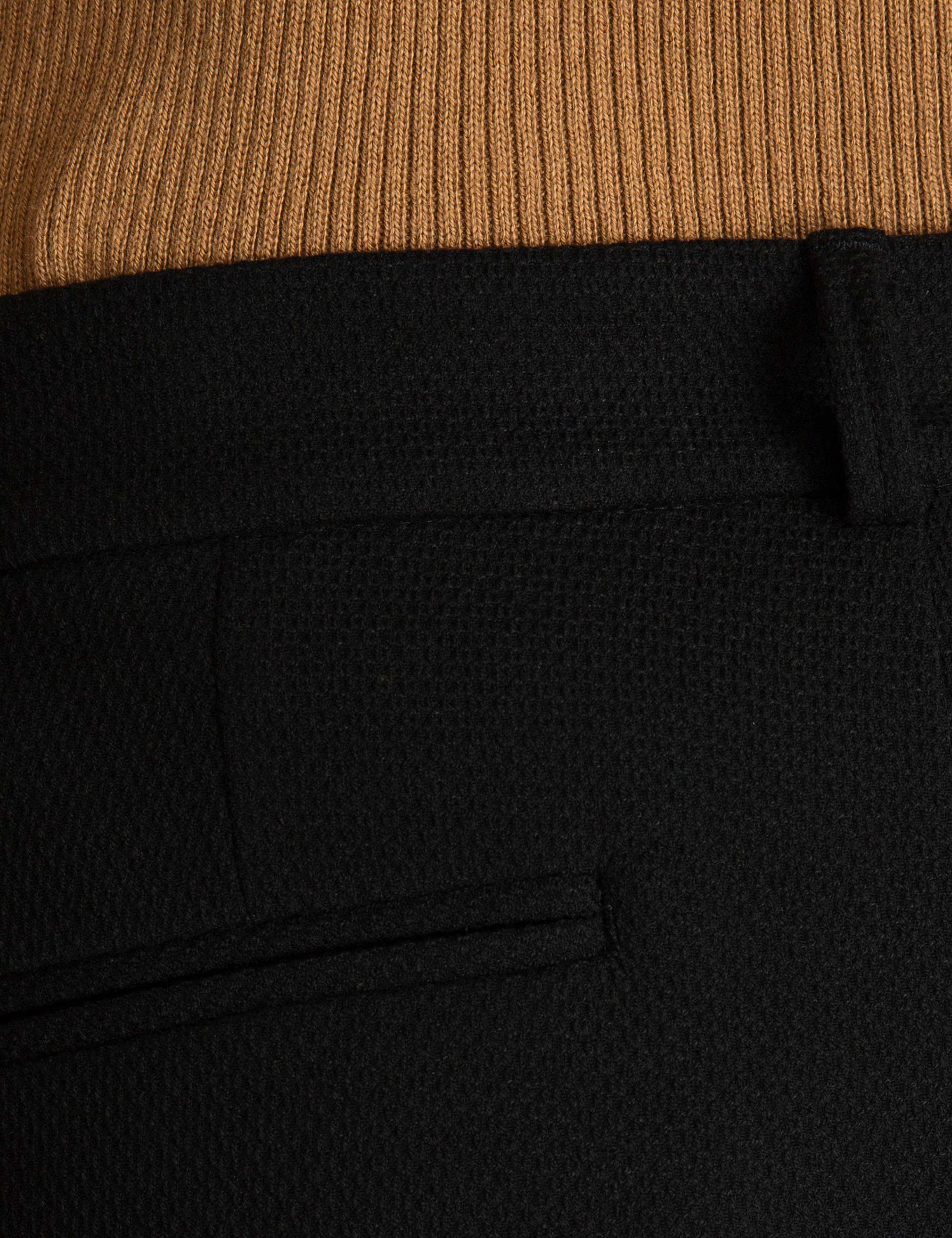 Siyah Slim Fit Kumaş Pantolon