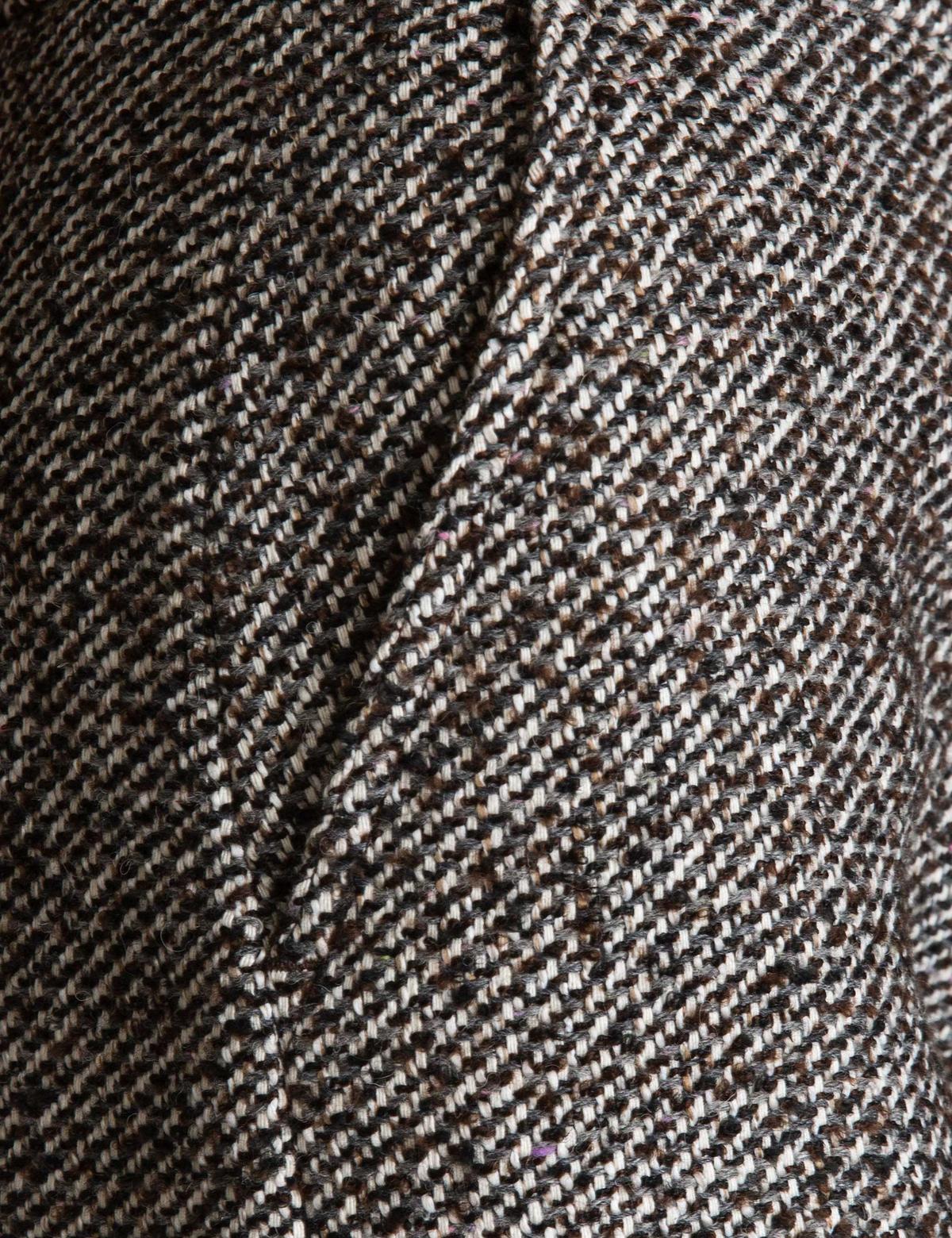 Kahverengi Rahat Kesim Kumaş Pantolon - 50197317021