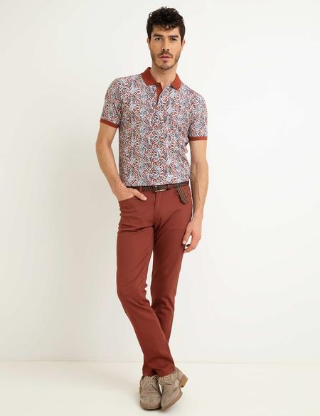 Taba Slim Fit Tişört - 50200164017