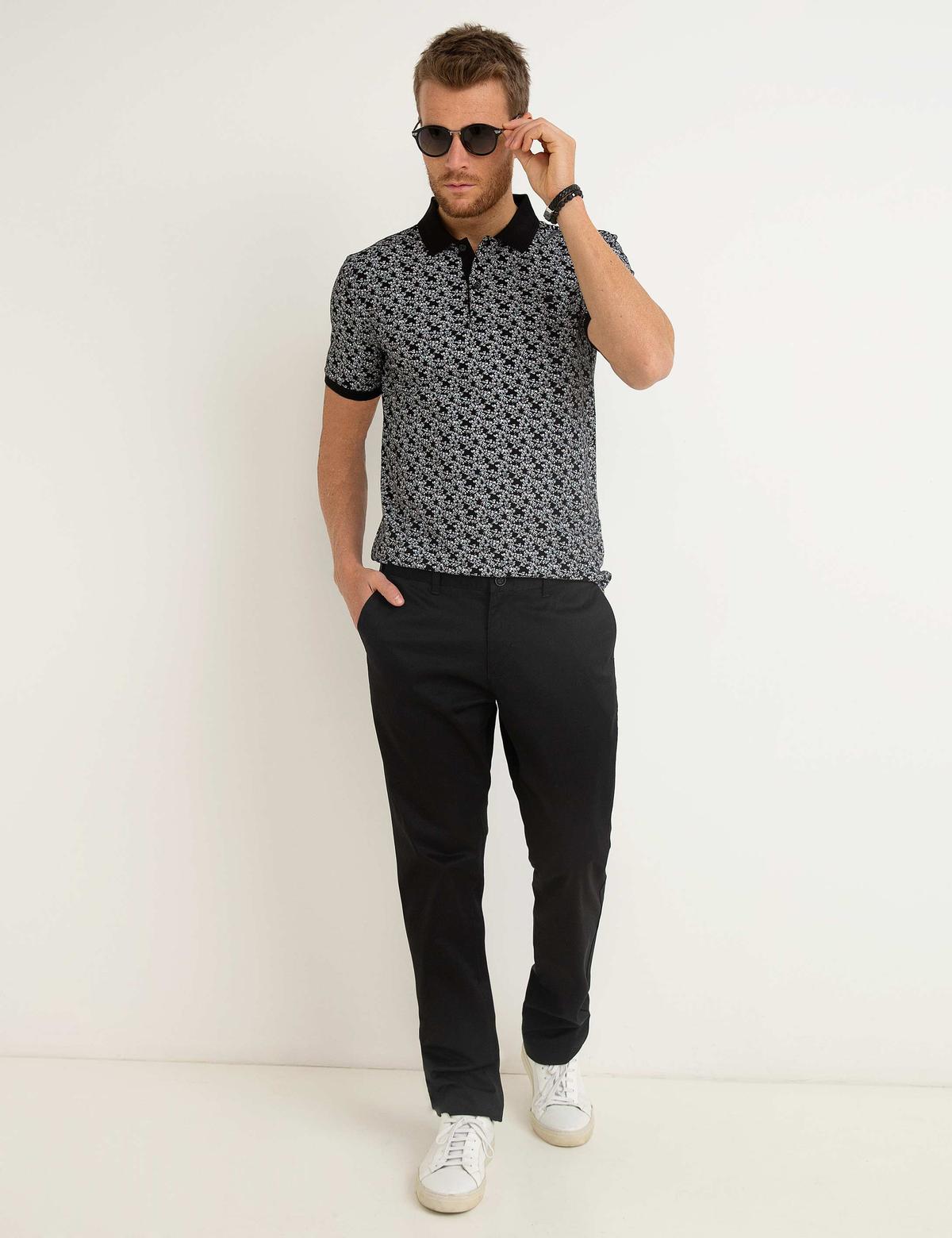 Siyah Slim Fit T-shirt