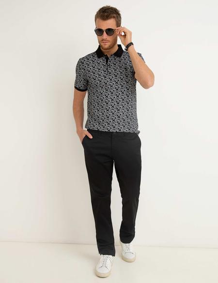 Siyah Slim Fit T-shirt - 50200165014