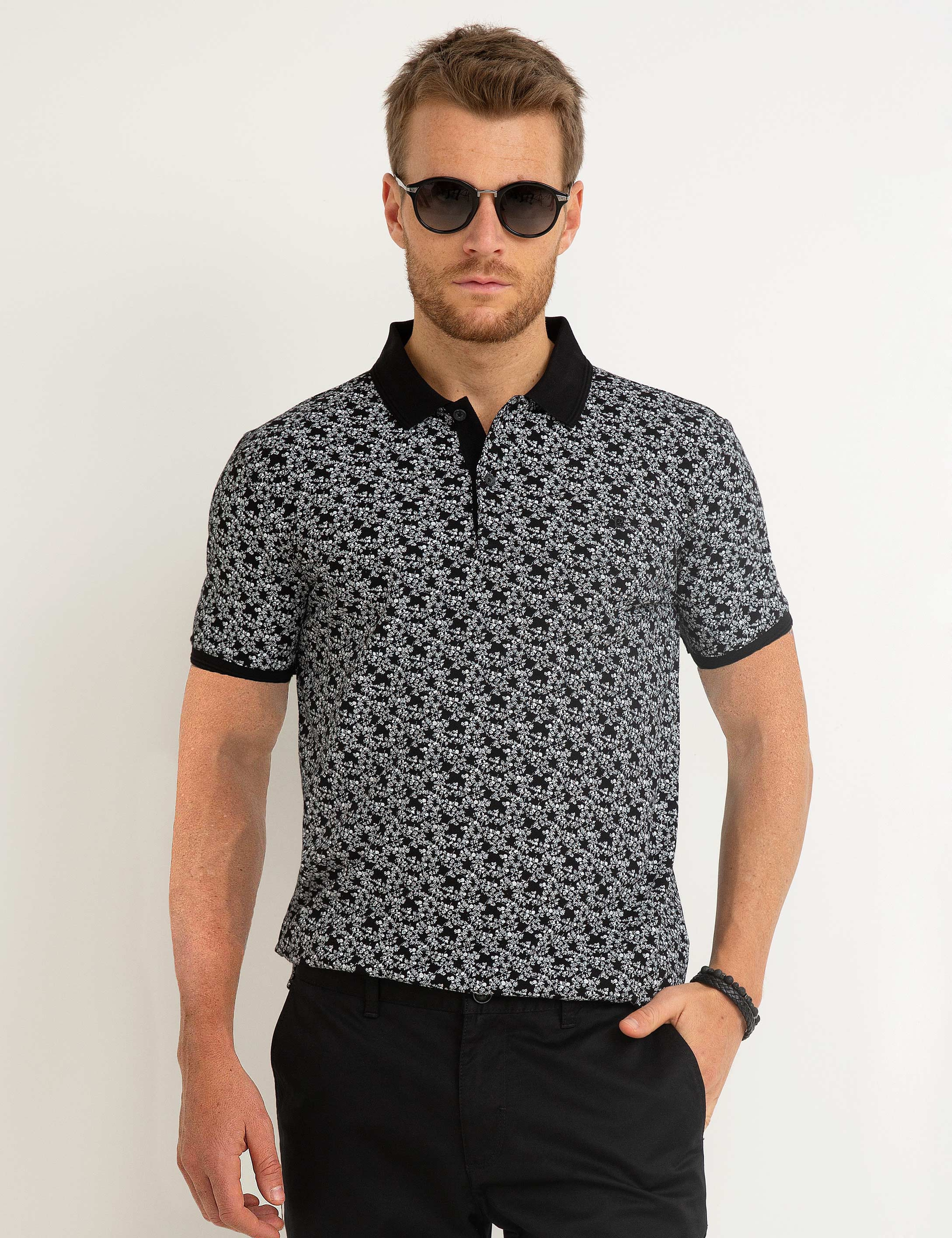 Siyah Slim Fit T-shirt