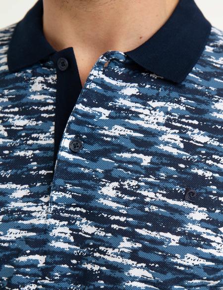 Lacivert Slim Fit Polo Yaka T-Shirt - 50200170002