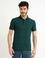 Koyu Yeşil Slim Fit Polo Yaka T-Shirt