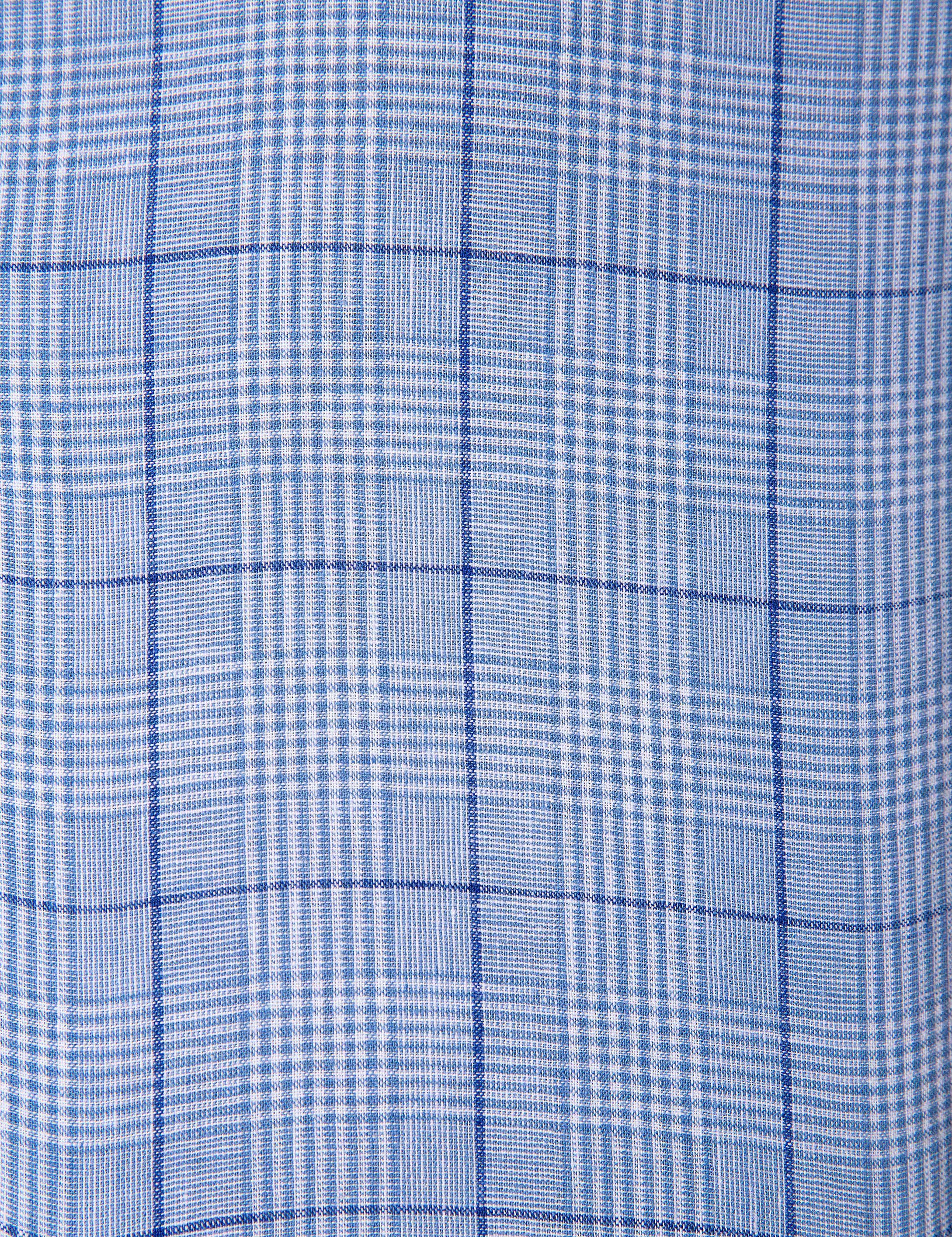Mavi Slim Fit Uzun Kollu Gömlek - Image 4