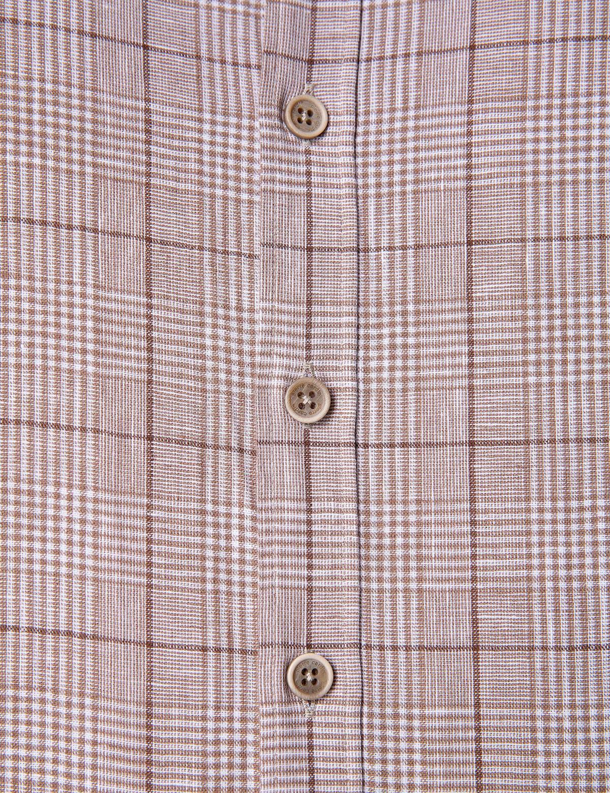 Kahverengi Slim Fit Gömlek - 50200472014