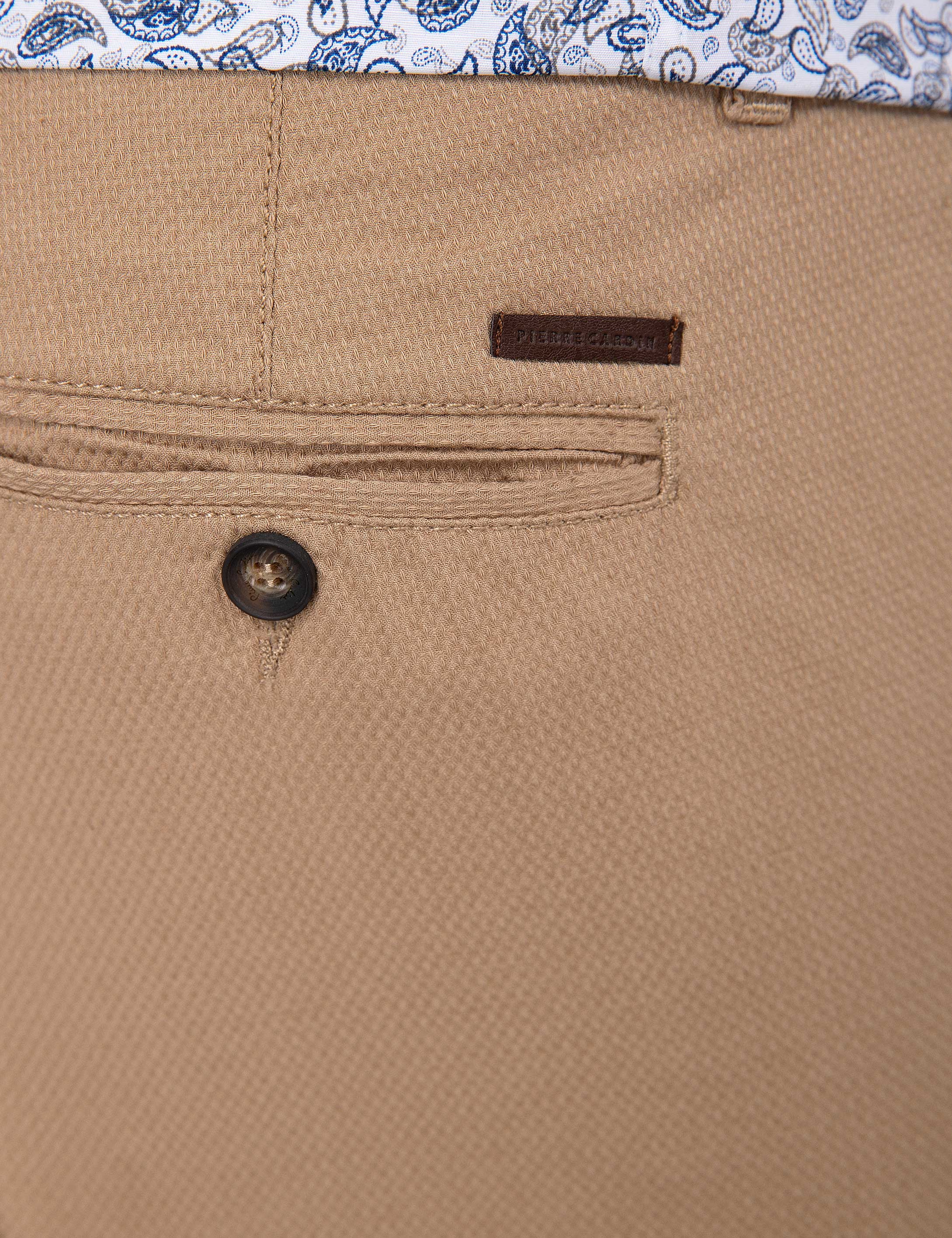 Camel Slim Fit Kanvas Pantolon - Image 4