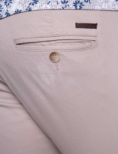 Bej Slim Fit Kanvas Pantolon - 50202265093