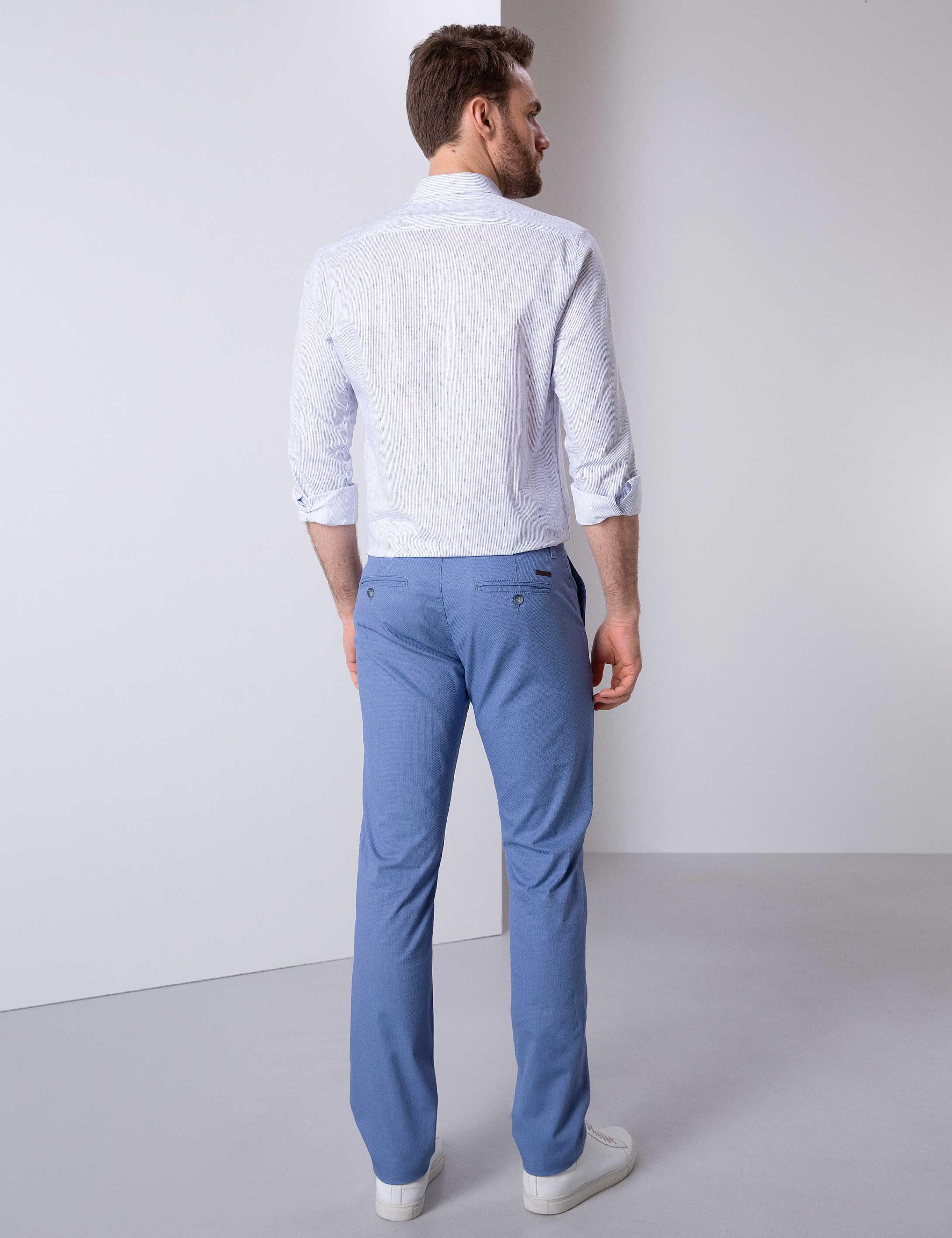 Mavi Slim Fit Kanvas Pantolon