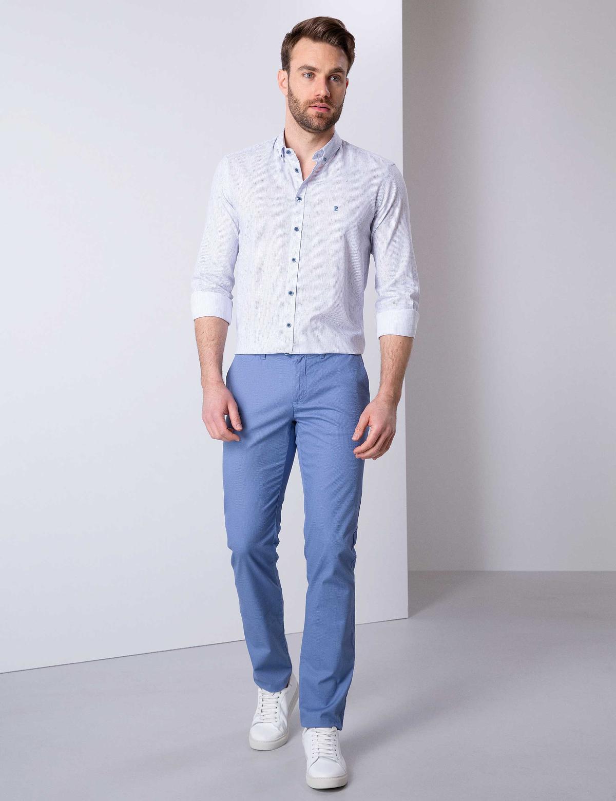 Mavi Slim Fit Kanvas Pantolon